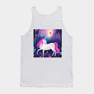 Unicorn forest Tank Top